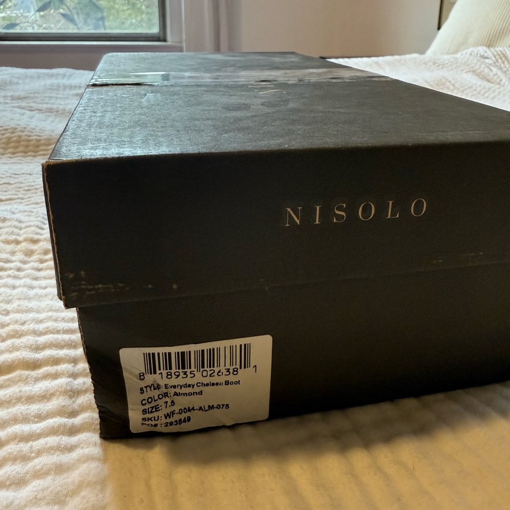 Nisolo Almond Chelsea Boots
